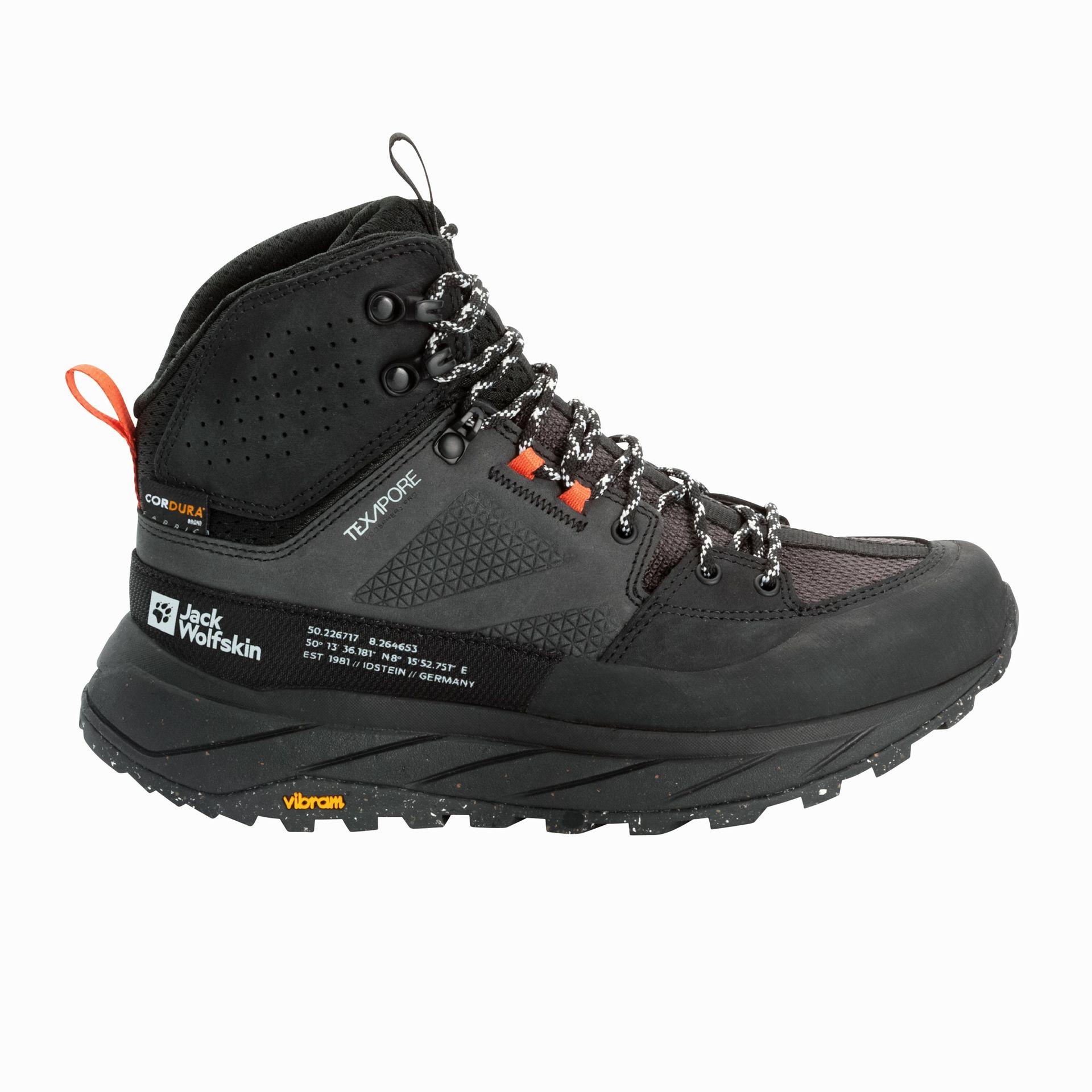Buty damskie hikingowe Jack Wolfskin TERRAQUEST TEXAPORE MID W phantom - 40,5