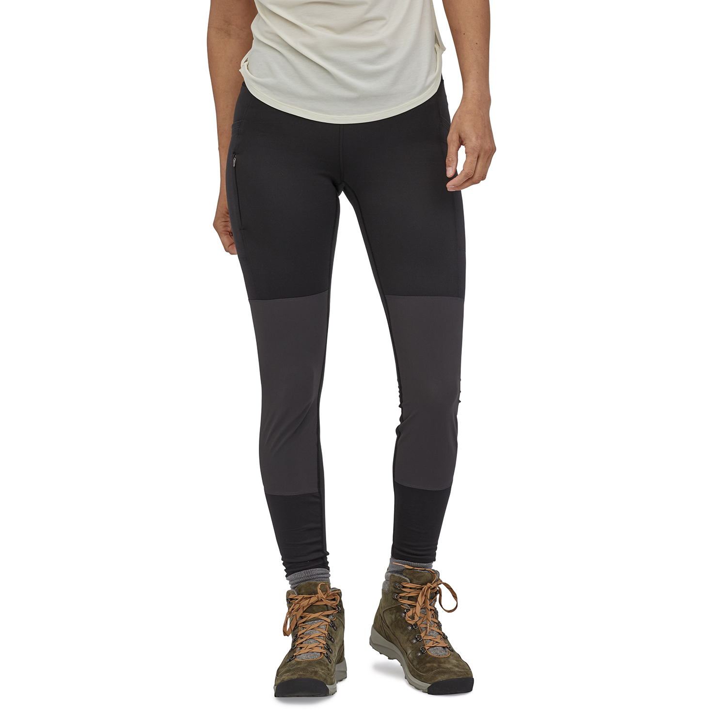 Damskie legginsy trekkingowe W's Patagonia Pack Out Hike Tights black - S
