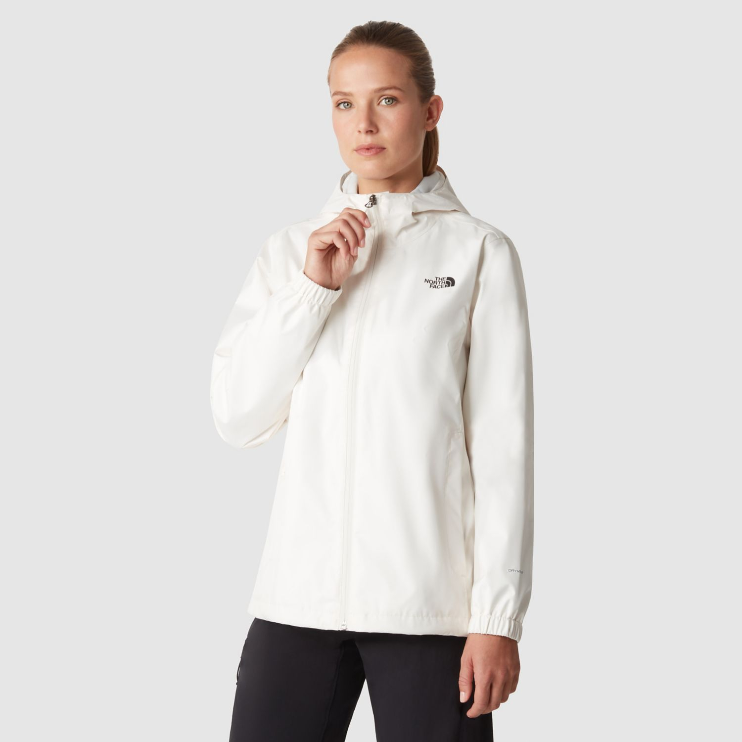 Damska kurtka przeciwdeszczowa The North Face Quest Jacket gardenia white - M