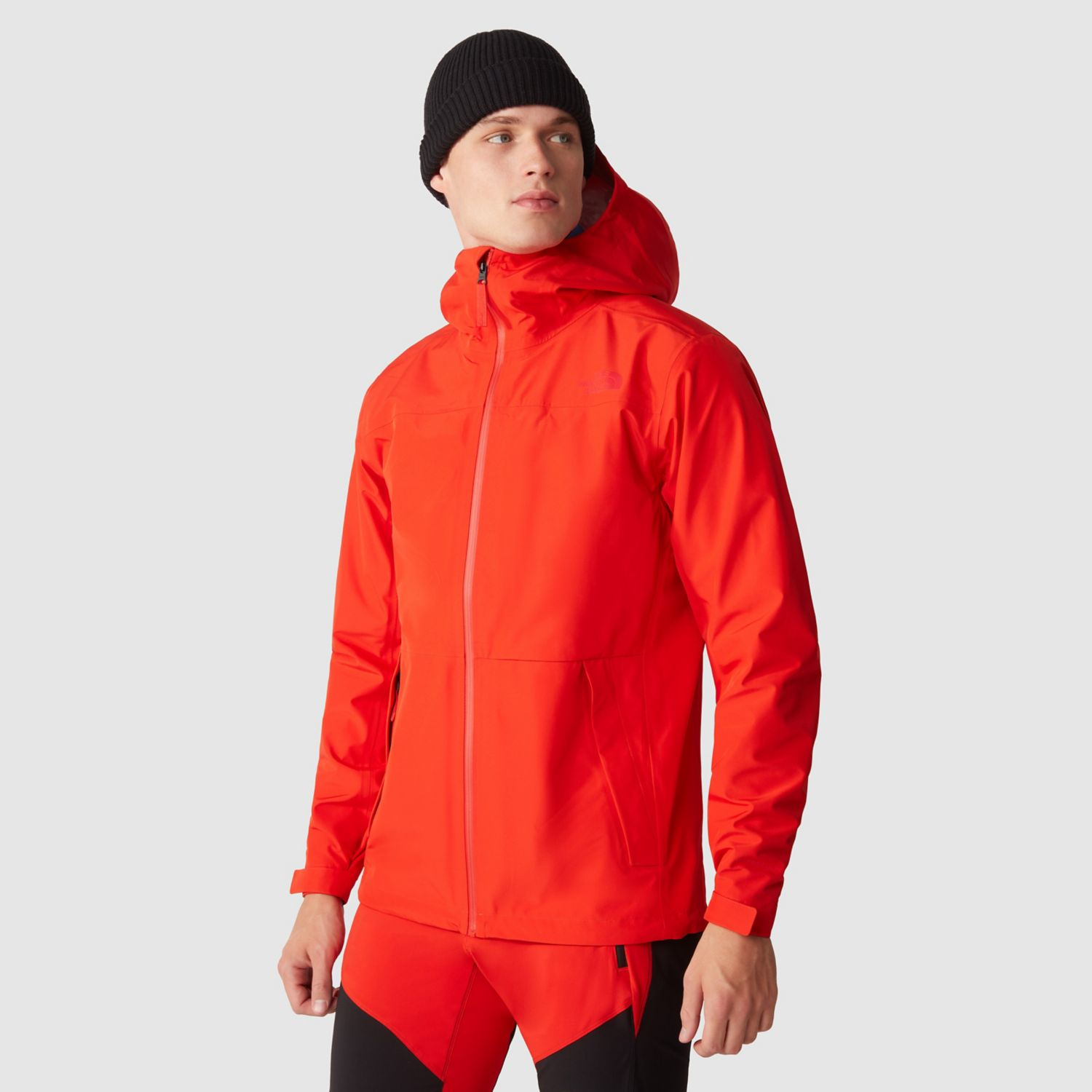 Męska kurtka przeciwdeszczowa The North Face Dryzzle Futurelight fiery red - M