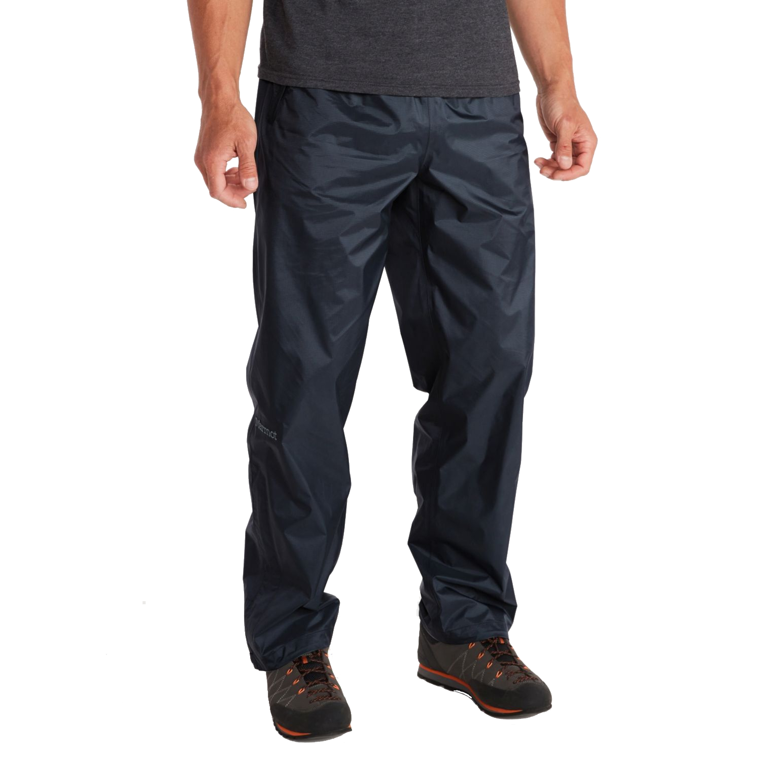 Męskie spodnie przeciwdeszczowe Marmot PreCip® Eco Full Zip Pant black - M