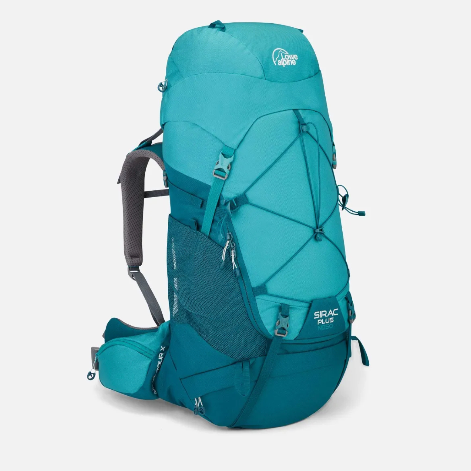 Damski plecak trekkingowy Lowe Alpine Sirac Plus ND50L sagano green - ONE SIZE