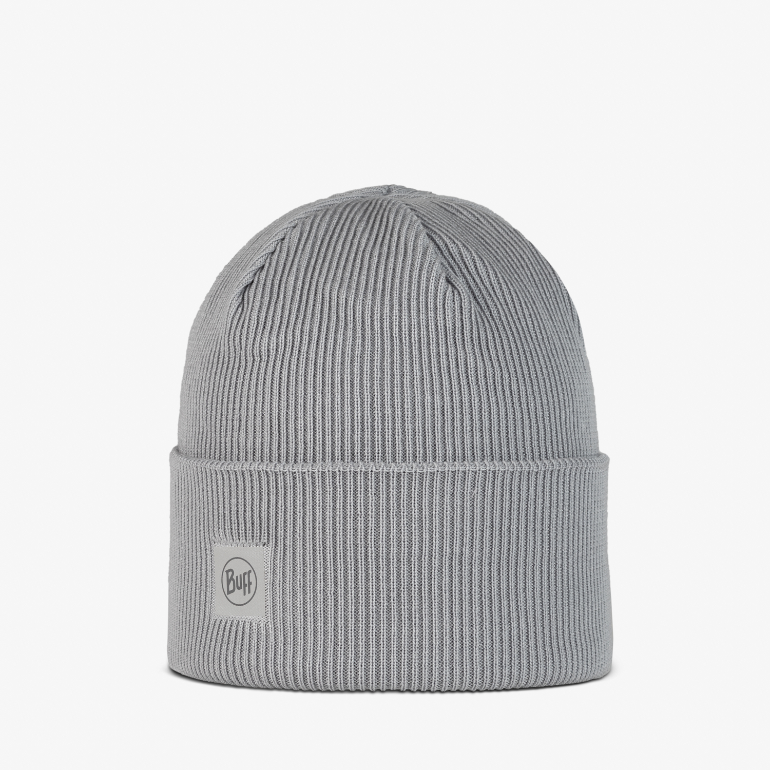 Czapka Buff Crossknit Beanie solid light grey - ONE SIZE