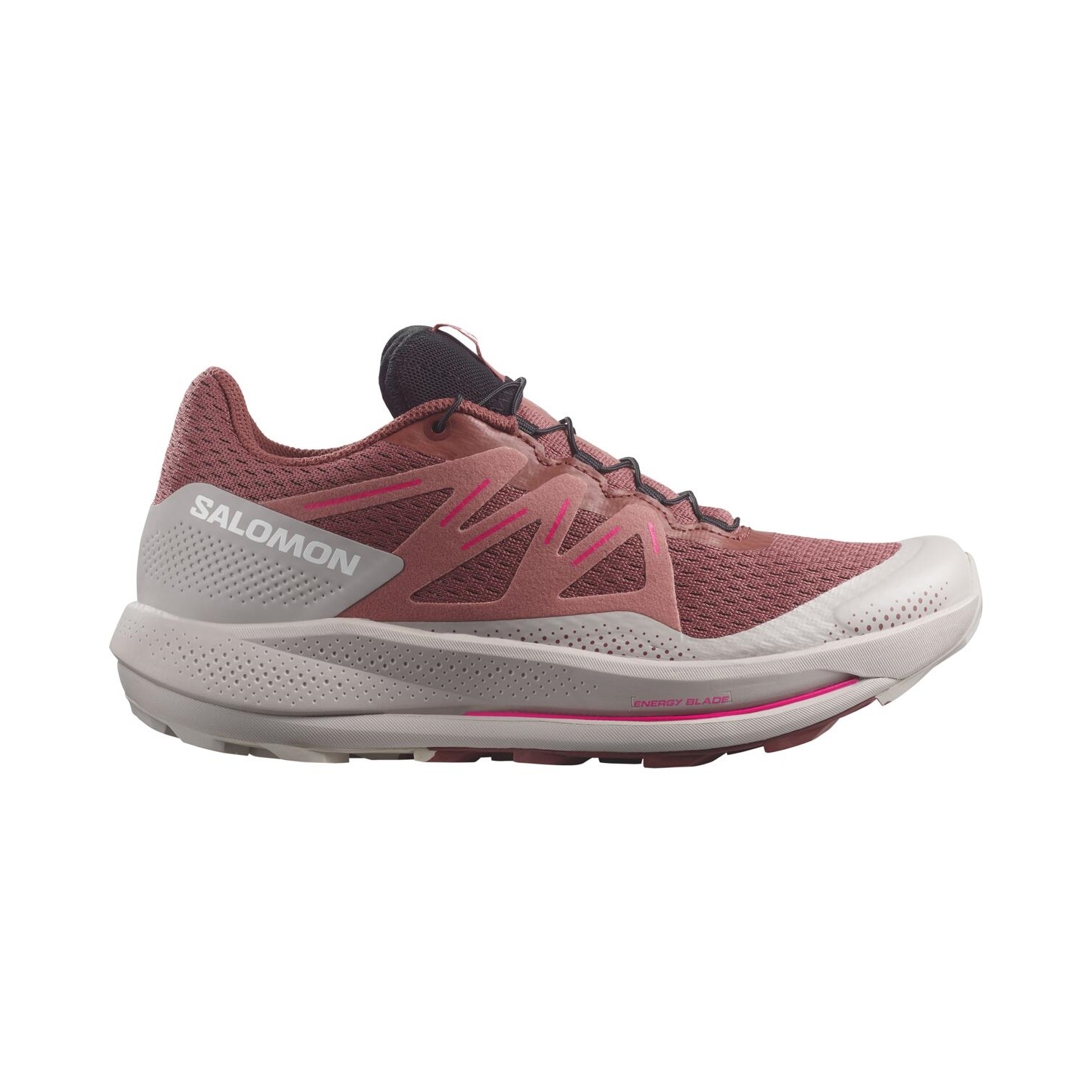 Damskie buty do biegania Salomon Pulsar Trail cow hide/ashes of roses/pink glo - 4,5