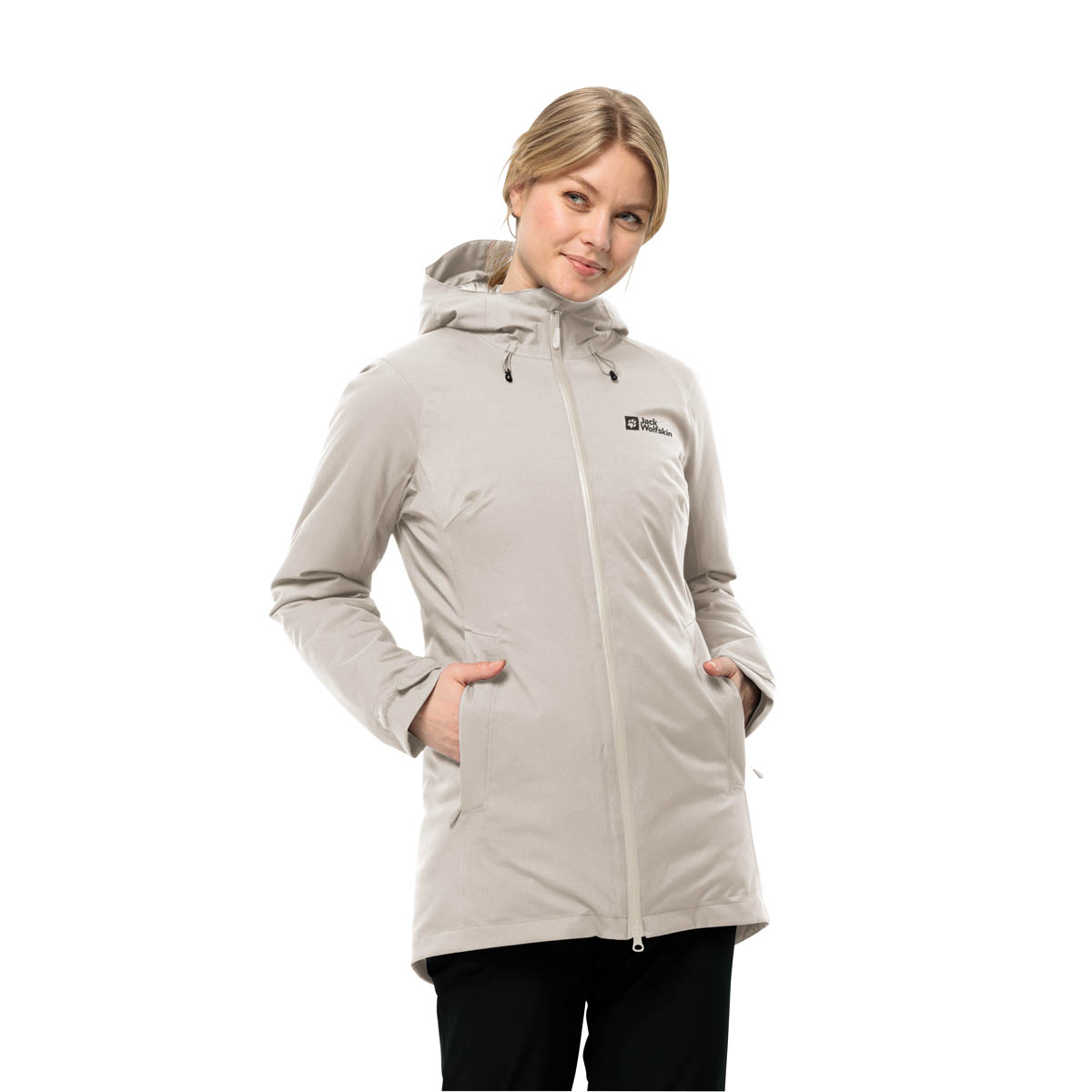 Damska kurtka Jack Wolfskin STIRNBERG INS JKT W dove - XS