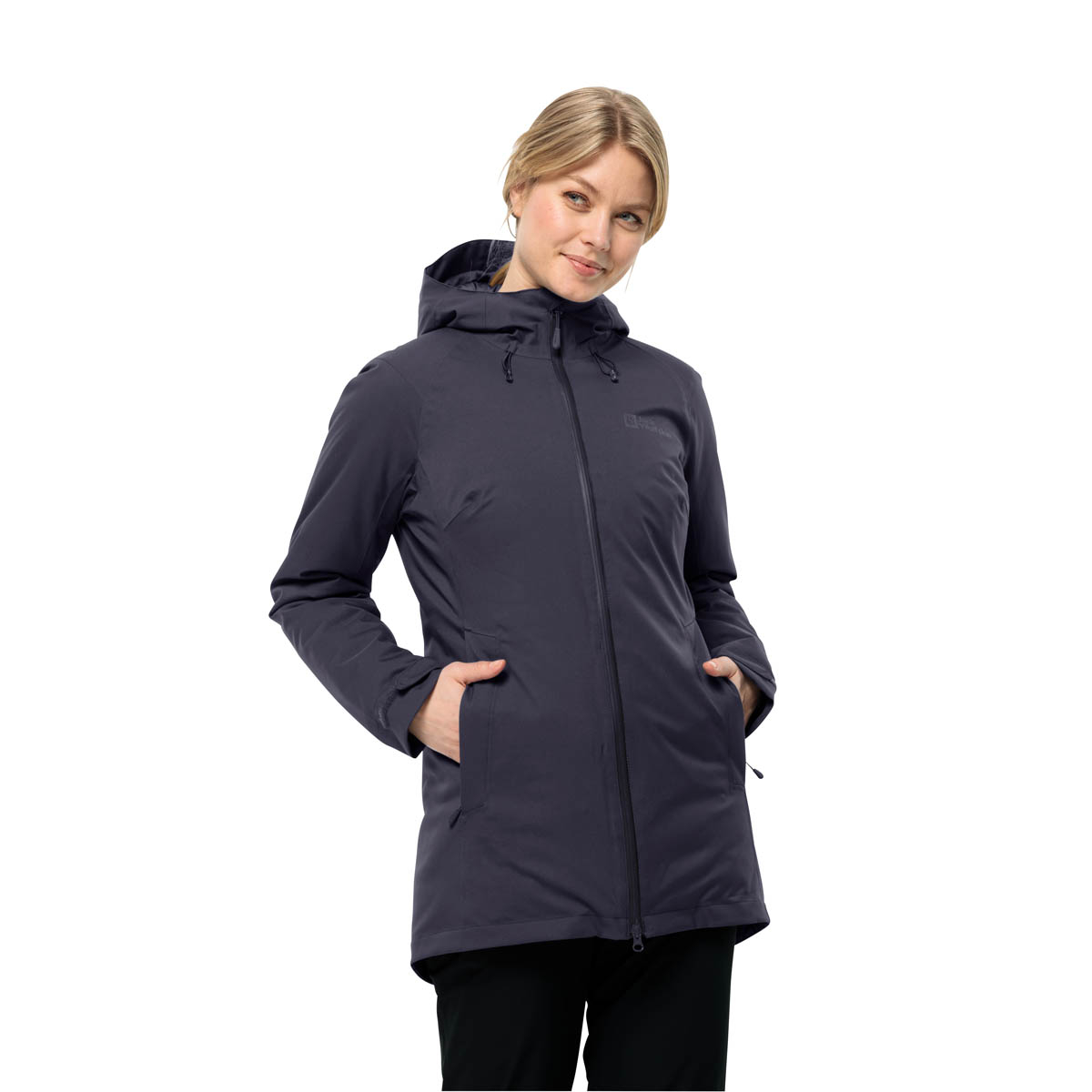 Damska kurtka Jack Wolfskin STIRNBERG INS JKT W graphite - XS