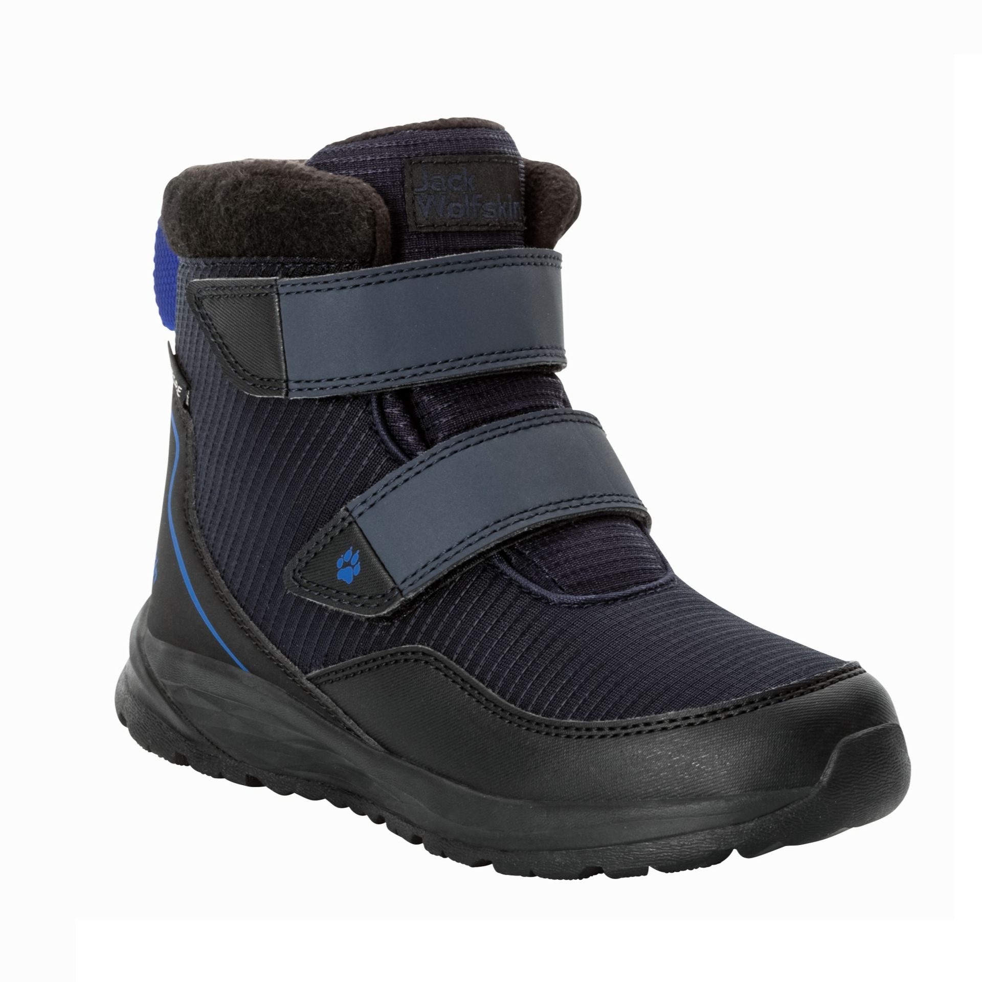 Buty zimowe dla dzieci Jack Wolfskin POLAR BEAR TEXAPORE MID VC K night blue - 31