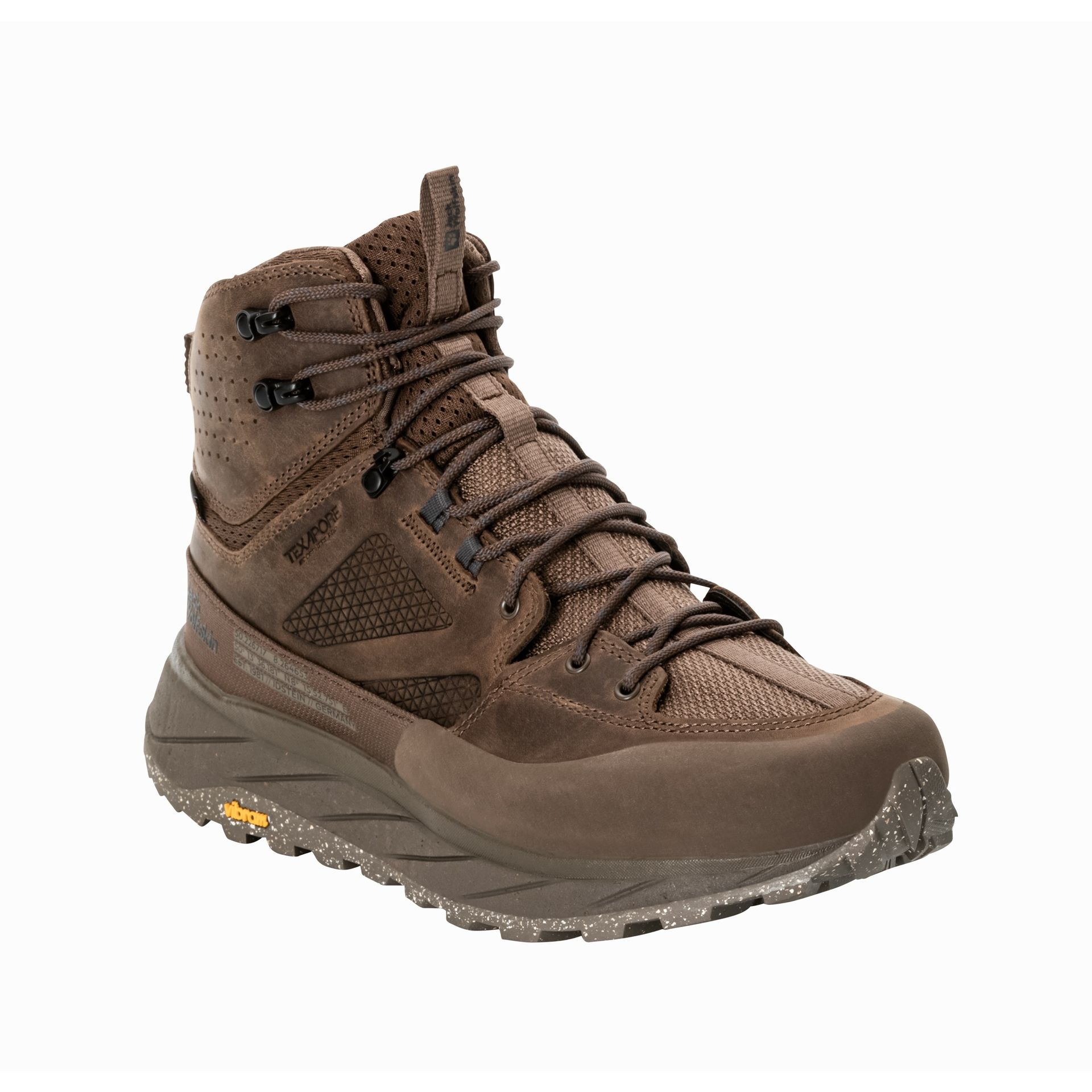 Buty męskie hikingowe Jack Wolfskin TERRAQUEST TEXAPORE MID M bear - 40