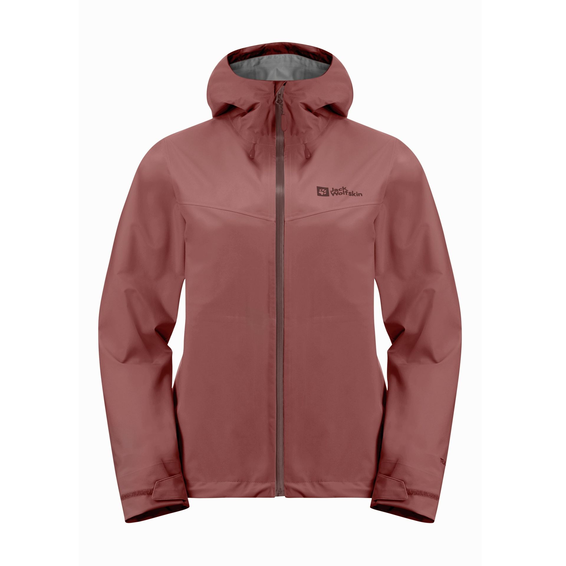 Damska kurtka przeciwdeszczowa Jack Wolfskin HIGHEST PEAK 3L JKT W apple butter - S