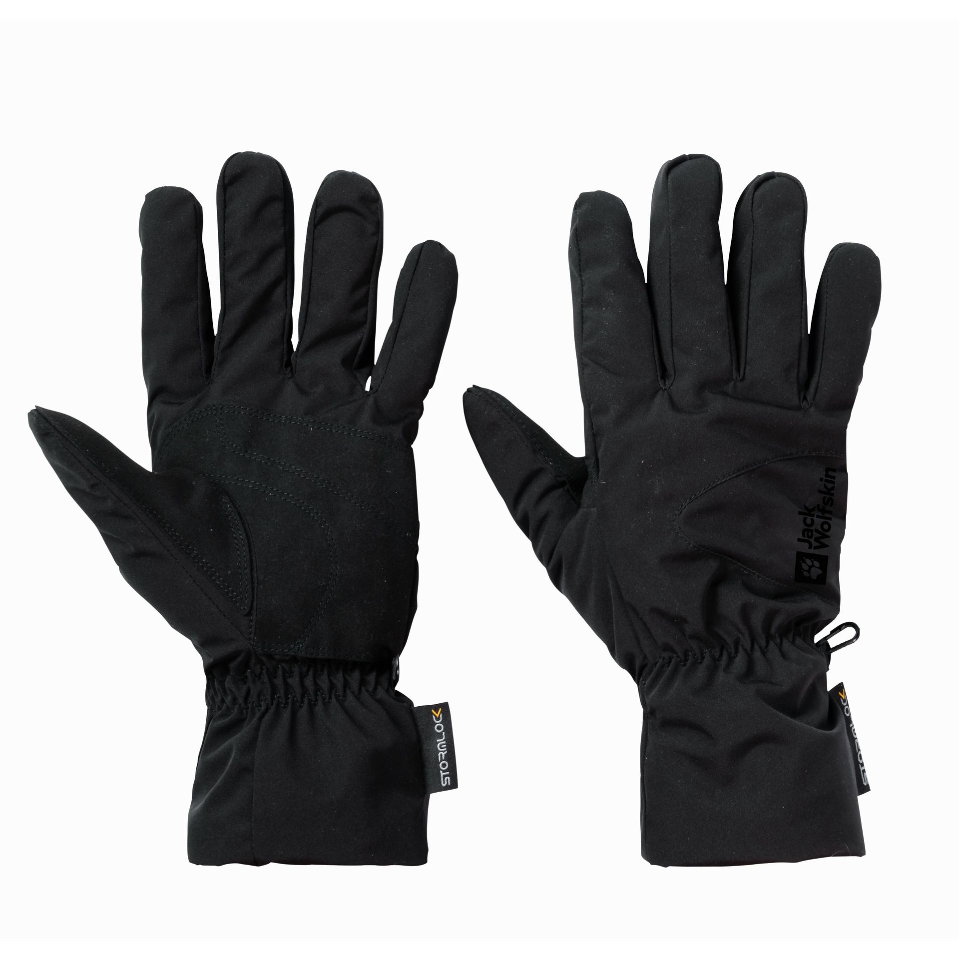 Ciepłe rękawice Jack Wolfskin HIGHLOFT GLOVE black - XS