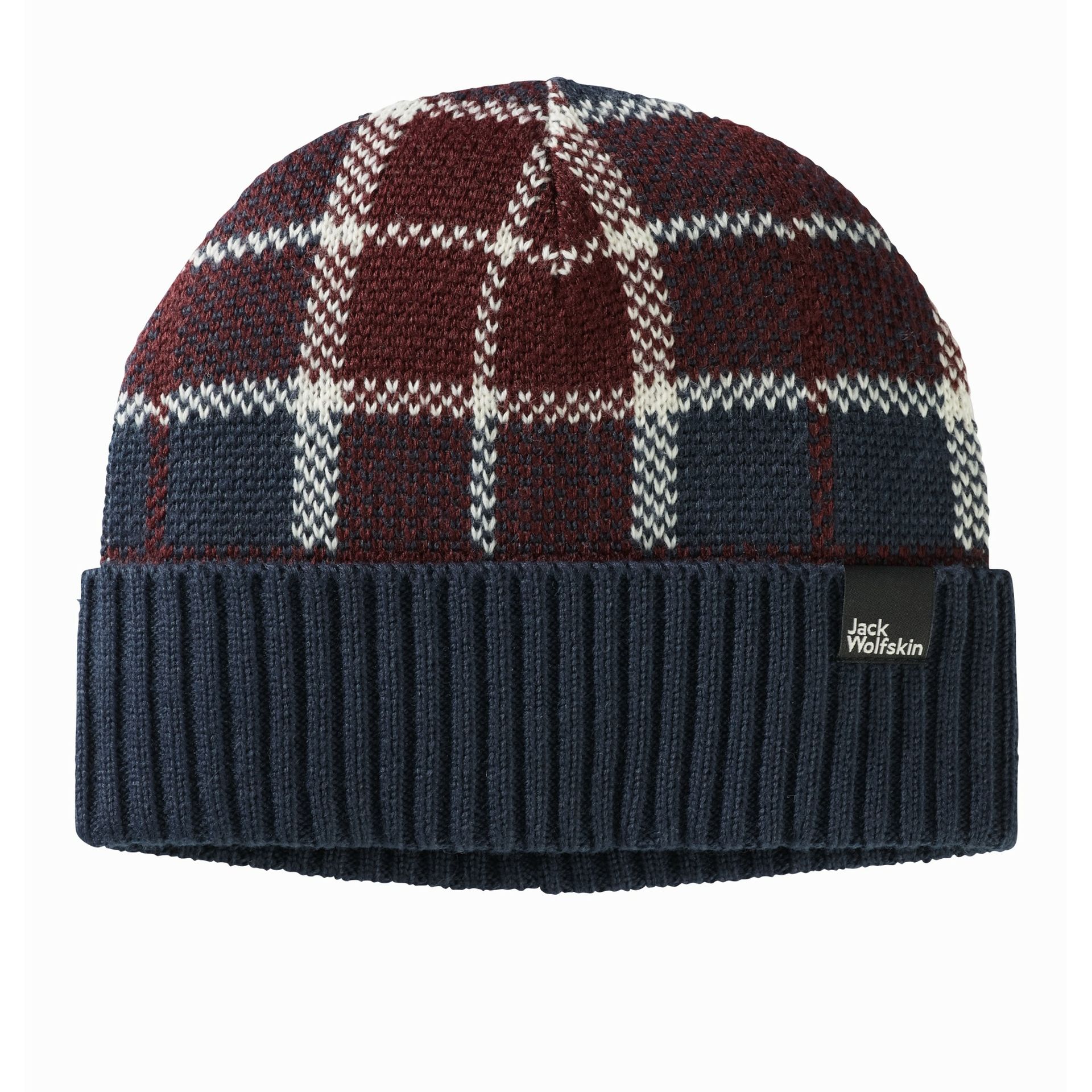 Czapka zimowa Jack Wolfskin VAN VIEW BEANIE night blue - ONE SIZE