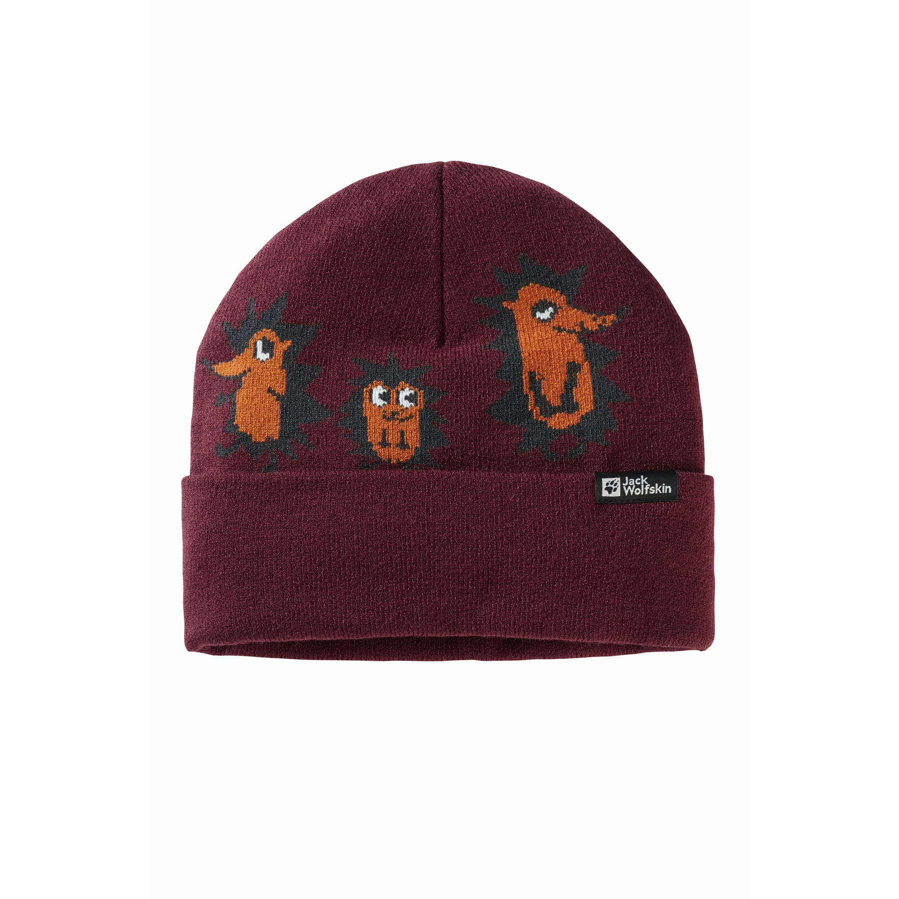 Czapka zimowa dla dziecka Jack Wolfskin GLEELY BEANIE K boysenberry 51 - ONE SIZE