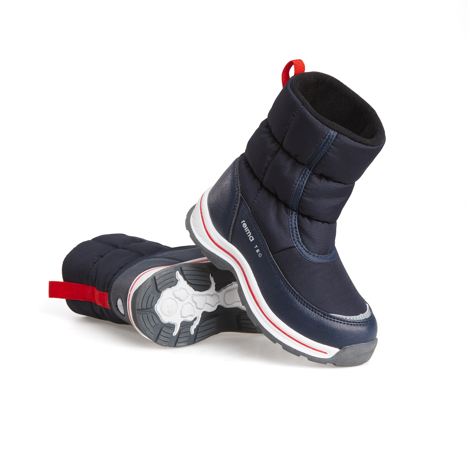 Zimowe buty dla dziecka Reima Pikavari navy - 28