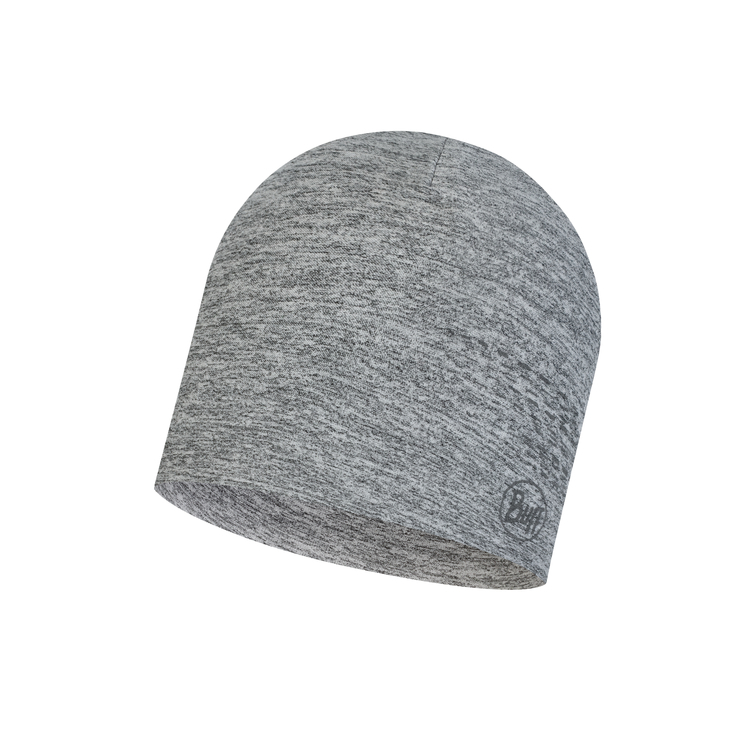 Czapka do biegania Buff DryFlx Beanie light grey - ONE SIZE