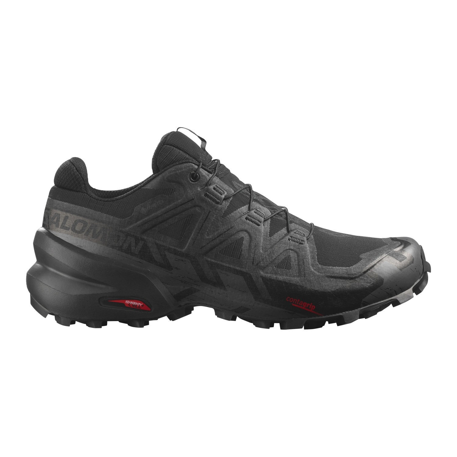 Męskie buty do biegania Salomon Speedcross 6 GTX black/black/phantom - 10