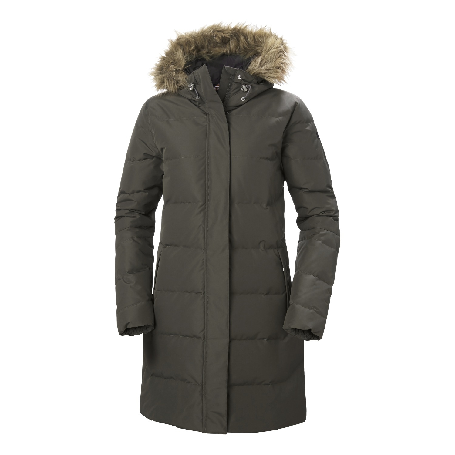Damska kurtka puchowa Helly Hansen Aden Down Parka beluga - S