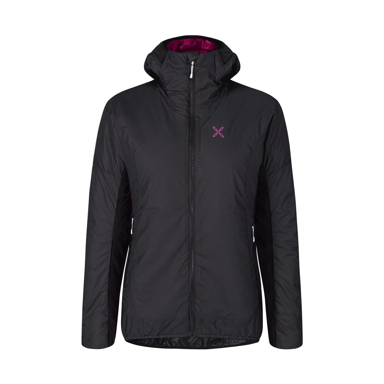 Damska kurtka ocieplana Montura Eiger Jacket Woman nero/intense violet - S