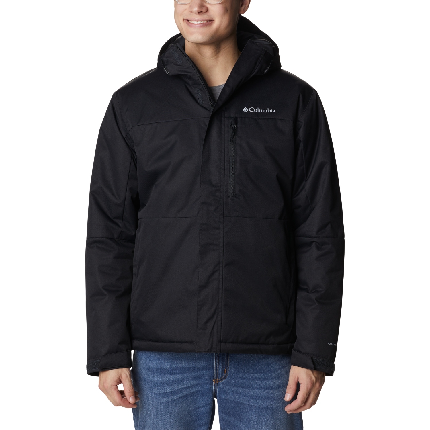 Męska kurtka ocieplana z membraną Columbia Hikebound™ Insulated Jacket black - M