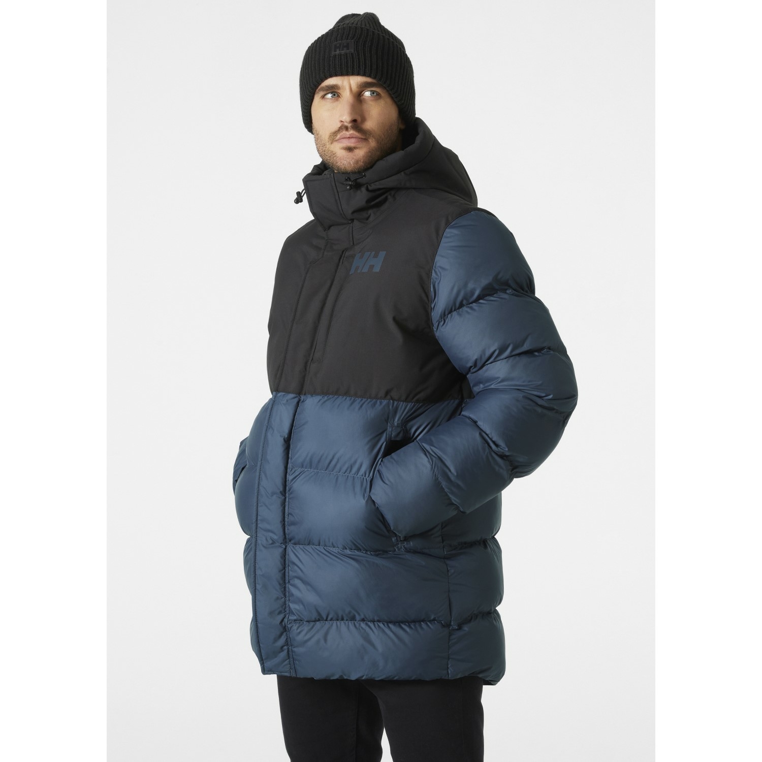 Męska kurtka zimowa Helly Hansen Active Puffy Long Jacket alpine frost - S