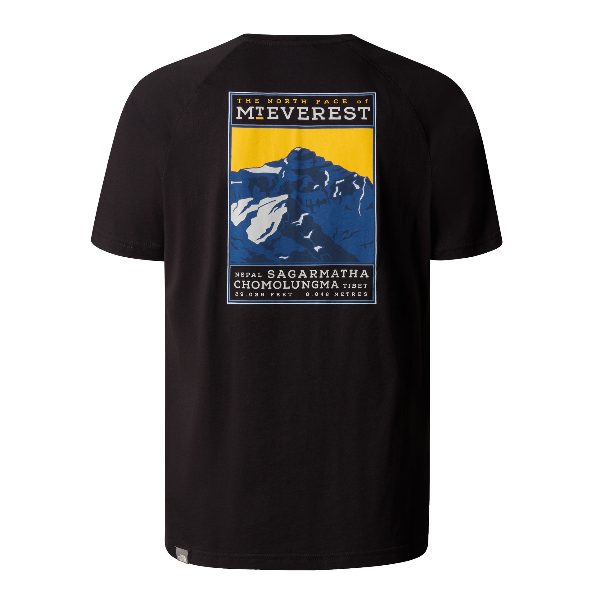 Męska koszulka The North Face North Faces Tee SS black/summit gold - XL