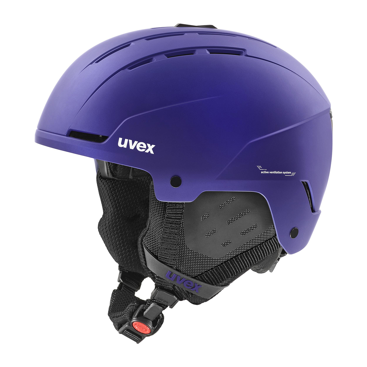 Kask narciarski Uvex Stance purple bash matt - 54-58 cm