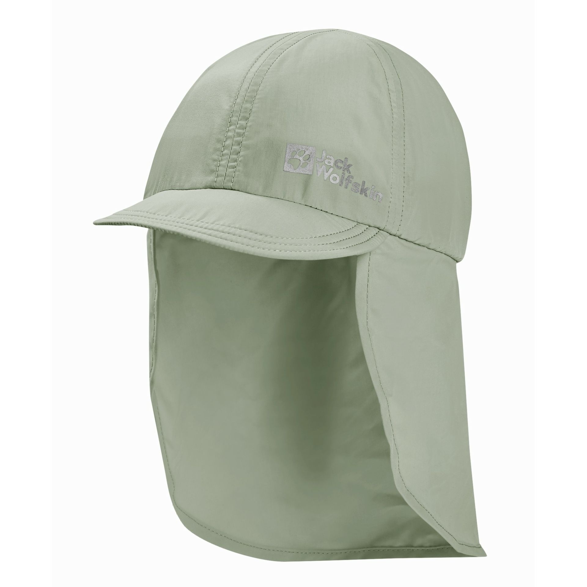 Czapka z daszkiem dla dzieci Jack Wolfskin CANYON CAP K mint leaf - S