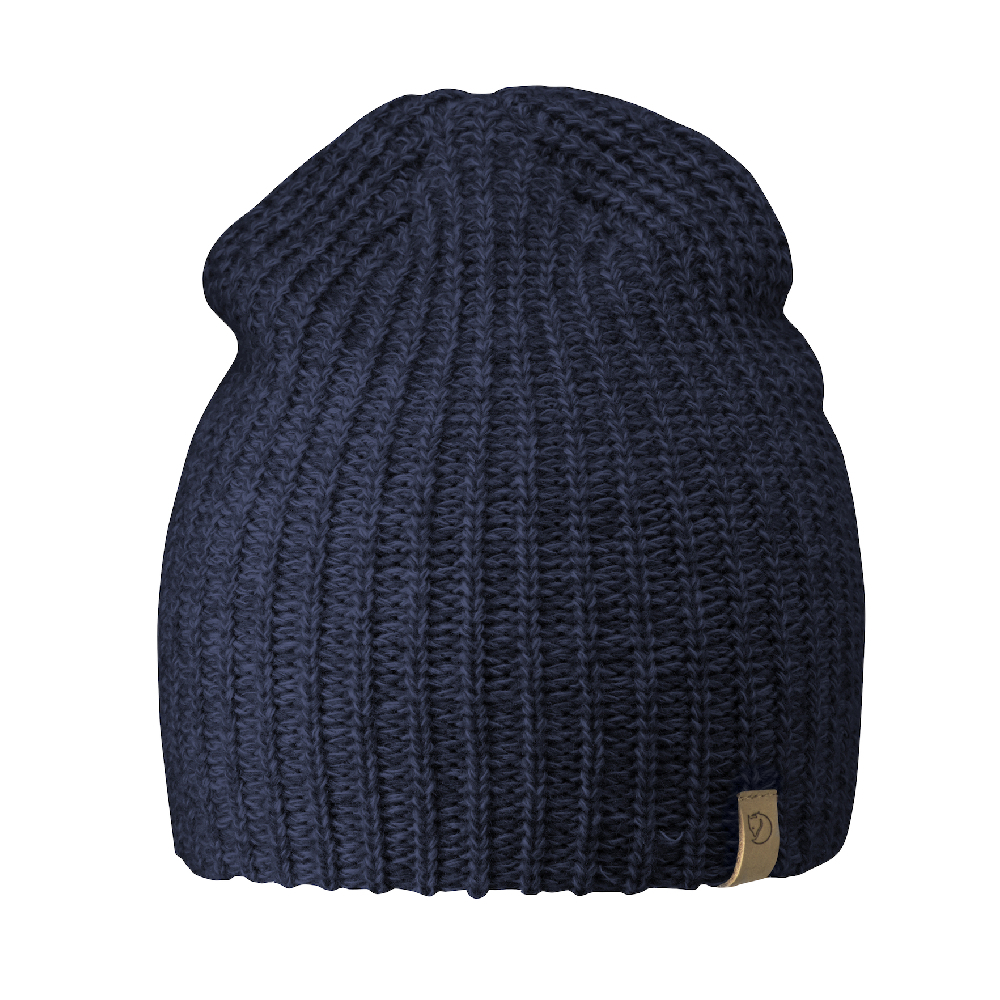 Czapka zimowa Fjallraven Ovik Melange Beanie navy 560 - ONE SIZE