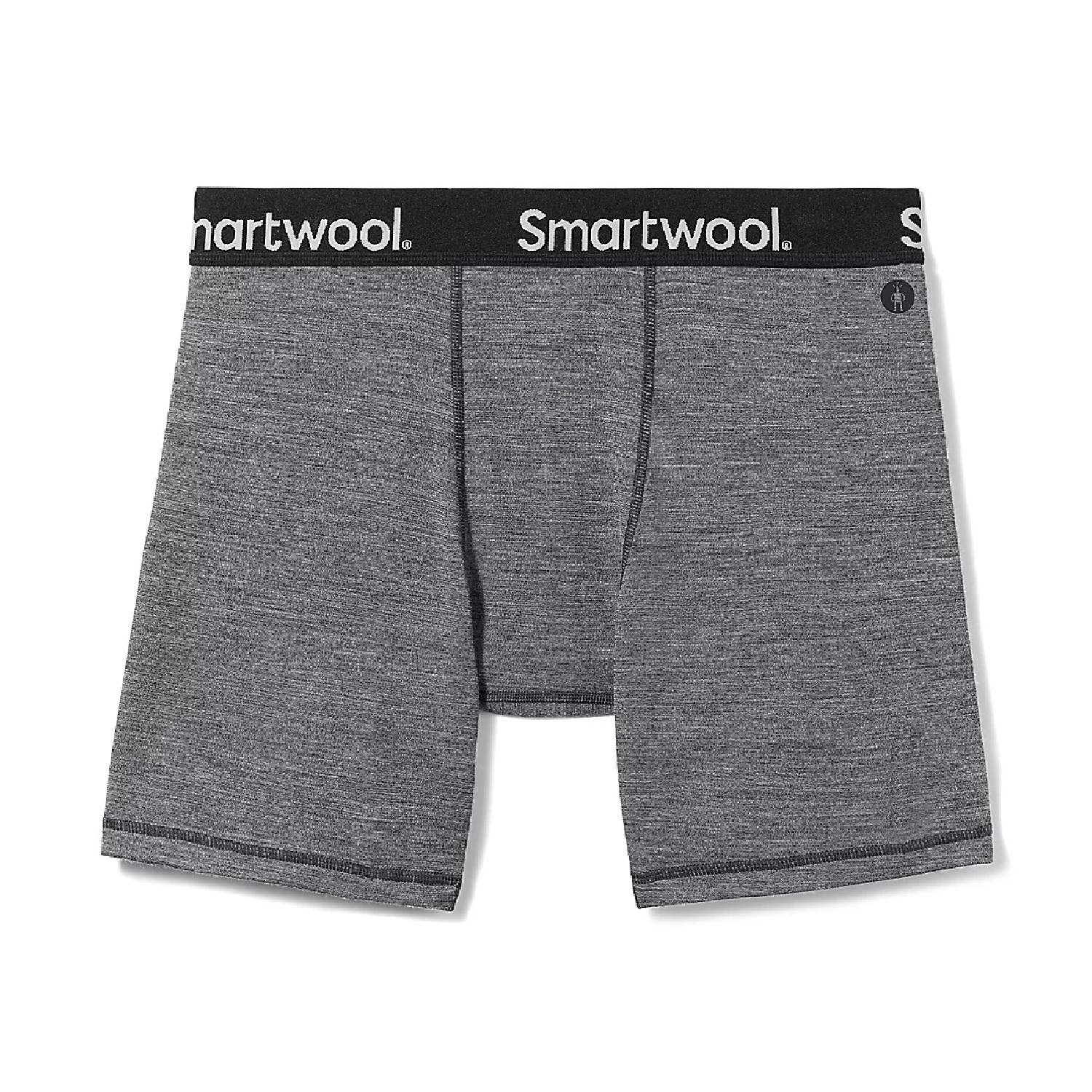 Bokserki męskie Smartwool Boxer Brief medium gray heather - S