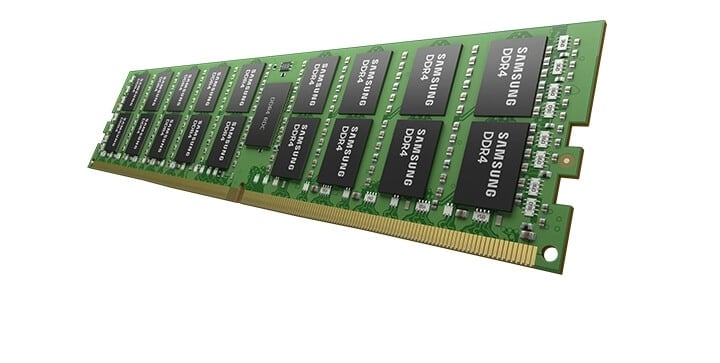 SAMSUNG 16GB DDR4-3200 RDIMM ECC Registered CL22 Dual M393A2K43DB3-CWE