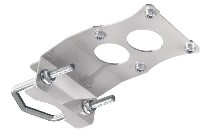 QuSpot Stainless steel mounting Stainless steel mounting kit for MQUS1