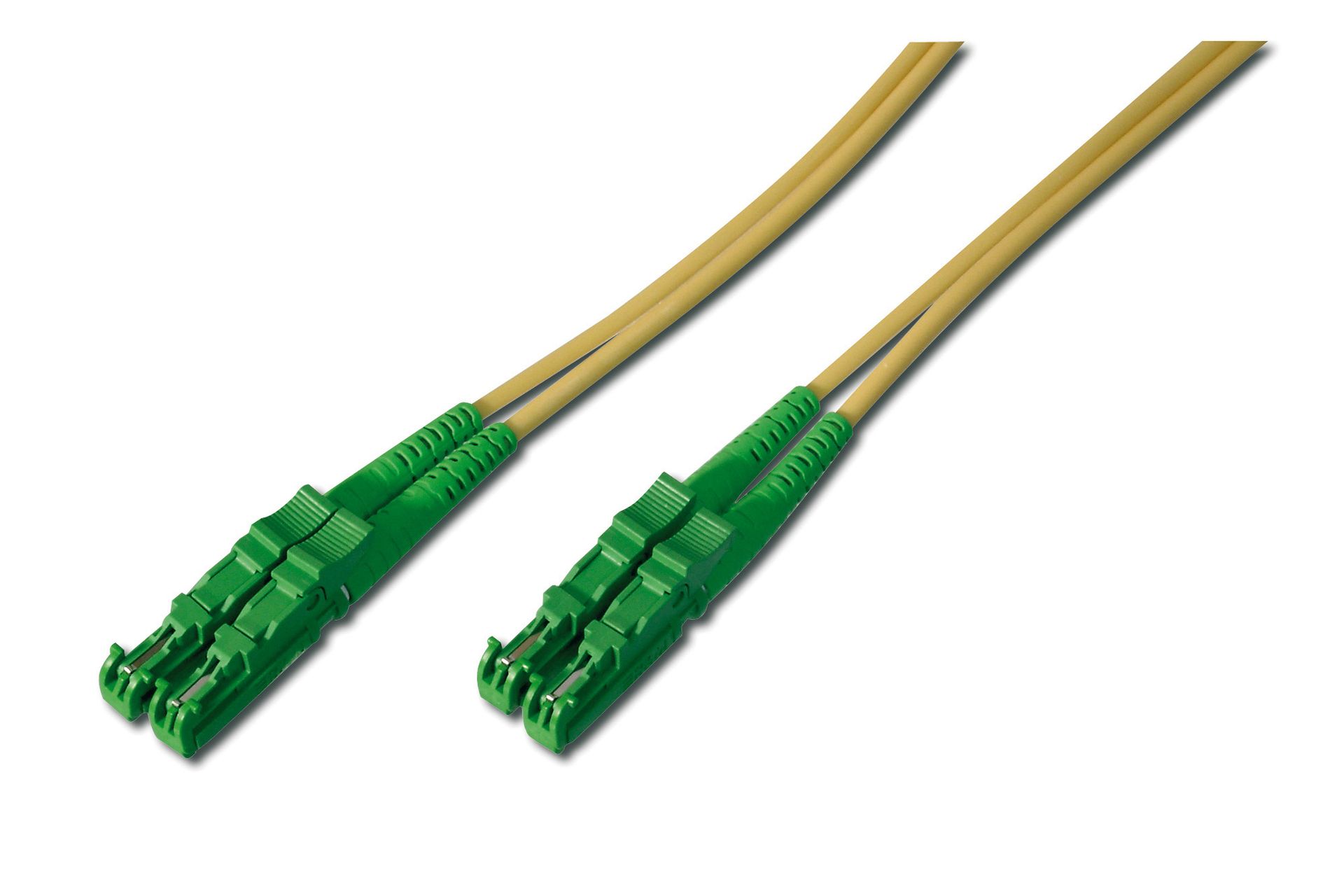 Kabel krosowy (patch cord) światłowodowy E2000 APC AL-9E2000-01I