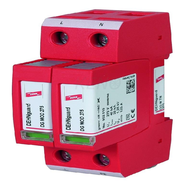 Ogranicznik przepięć AC modułowy DEHNguard M TN 275 2P Typ 952200