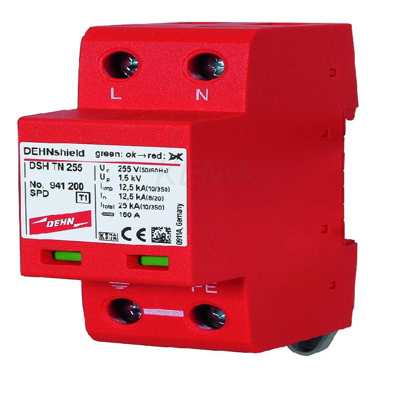 Ogranicznik przepięć AC DEHNshield TN 255 2P Typ I+II 941200