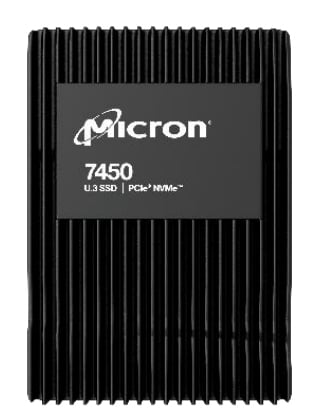 Micron 7450 MAX U.3 12800 GB PCI Express 4.0 MTFDKCC12T8TFS-1BC1ZABYYR