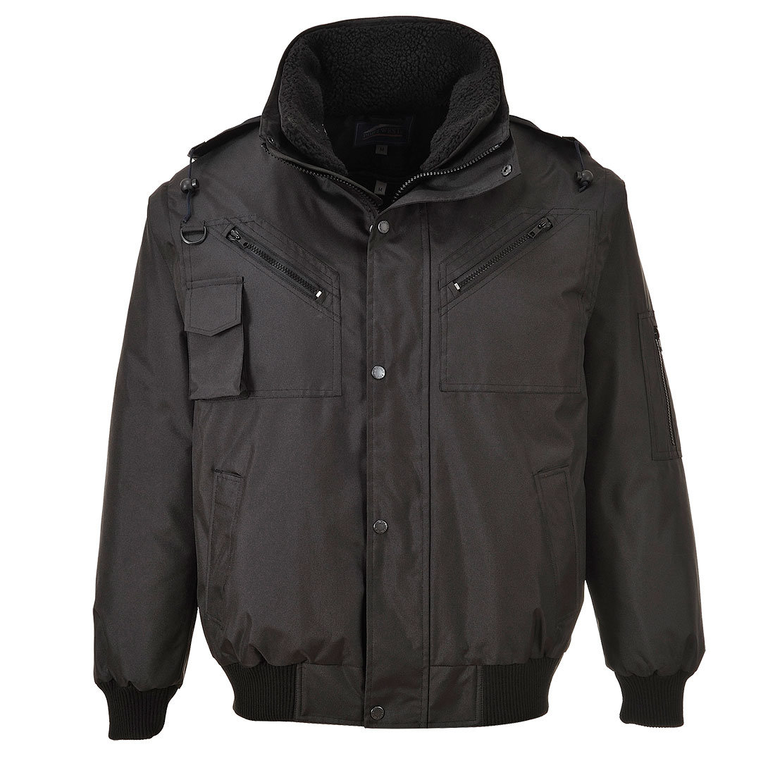 Kurtka Bomber 3w1 PORTWEST [F465] Czarny L