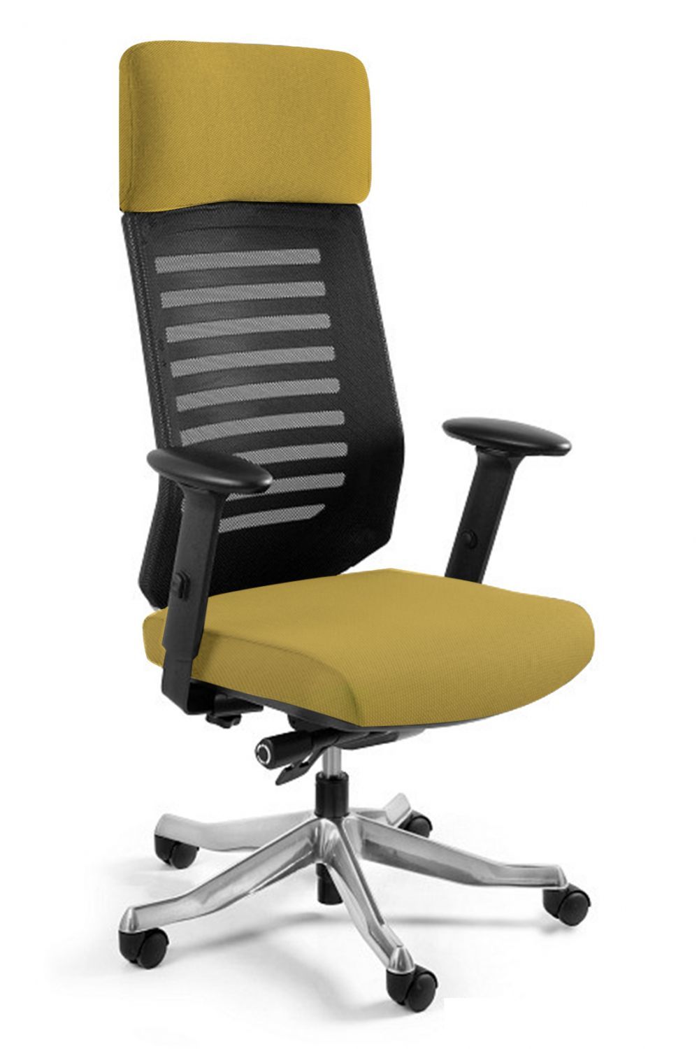 Fotel ergonomiczny do biura, Velo, khaki