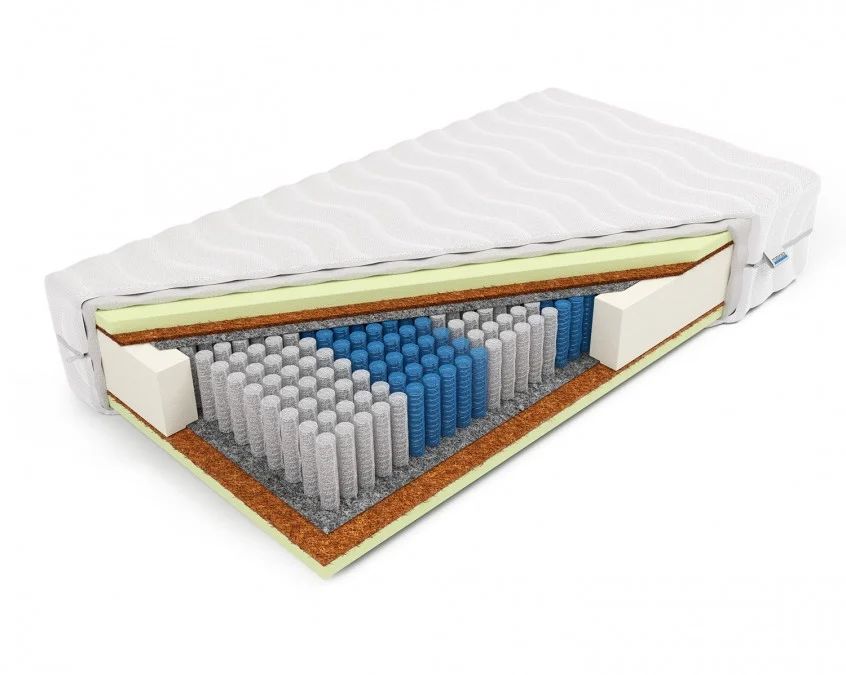 Materac multipocket, z pianką HR i kokosem, Feniks, 7 stref