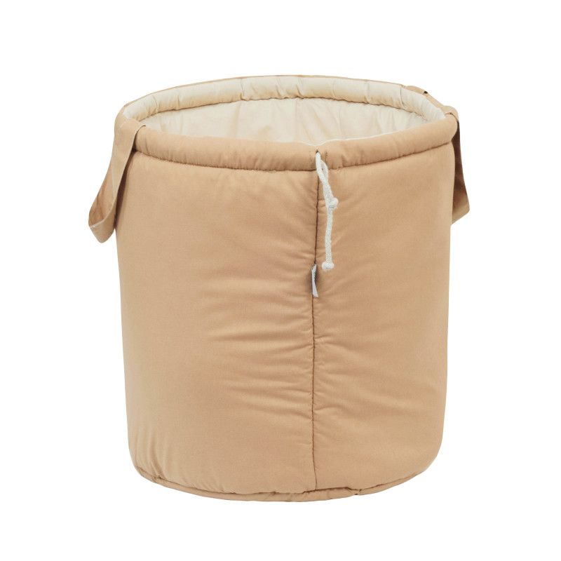 Kosz na zabawki, 40x50 cm, bawełna, karmelowa słodycz