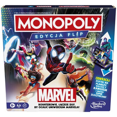 Gra planszowa HASBRO Monopoly Marvel F9931120