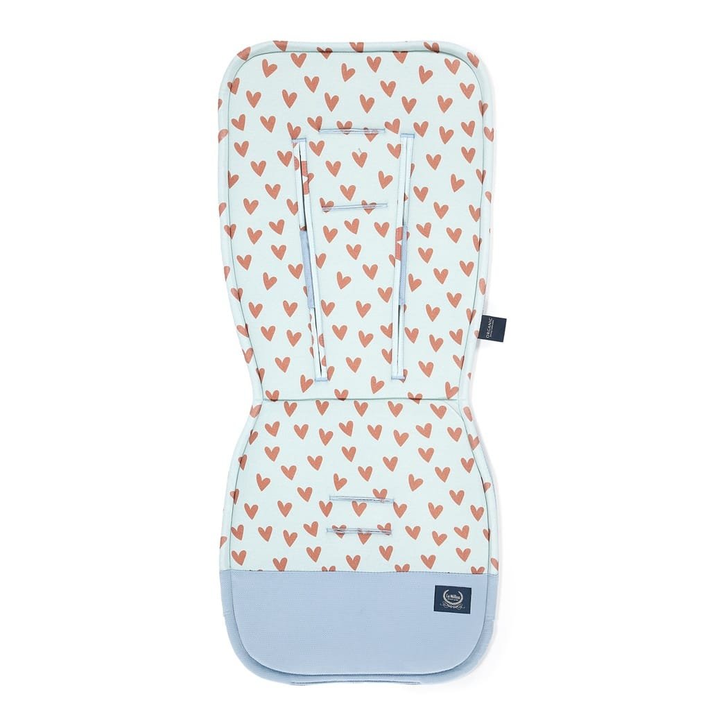 La Millou Wkładka do wózka Heartbeat Blue, Stroller Pad