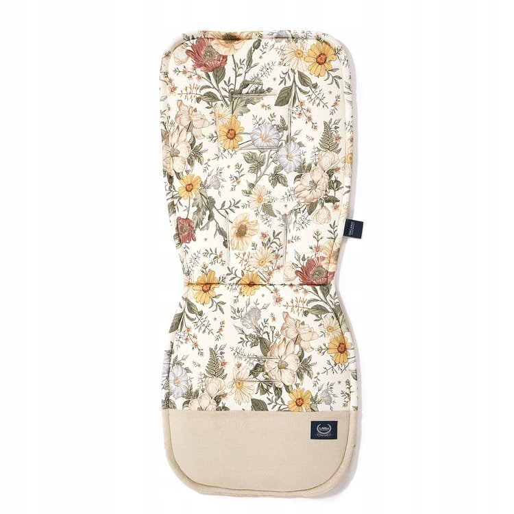 La Millou Wkładka do wózka Multi, Vintage Meadow, Organic Stroller Pad