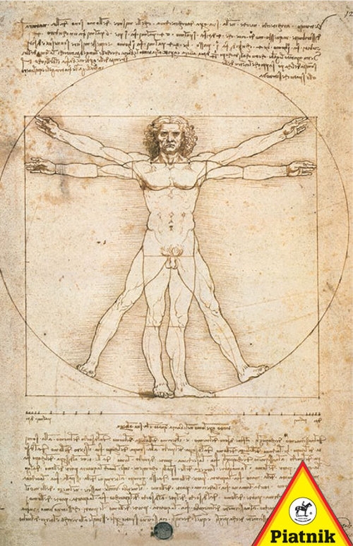 Puzzle Piatnik da Vinci Proporcje 1000