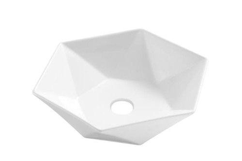 Invena UMYWALKA NABLATOWA NAKSOS INVENA TREND, 54 CM, GEOMETRYCZNA