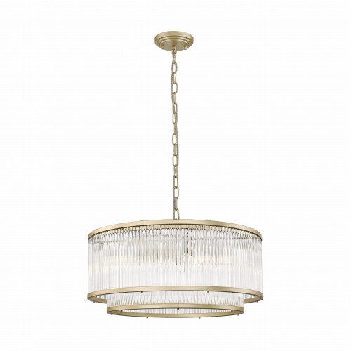 P0528-06H-V6AC SERGIO LAMPA WISZĄCA ZŁOTA/GOLD