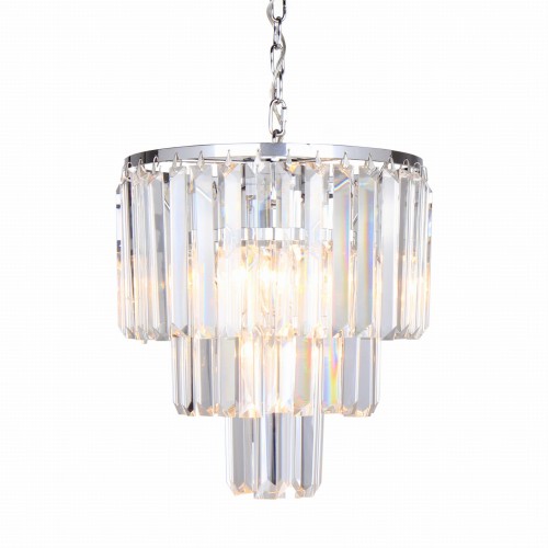 17106/3+1-CHR AMEDEO LAMPA WISZĄCA CHROM/CHROME