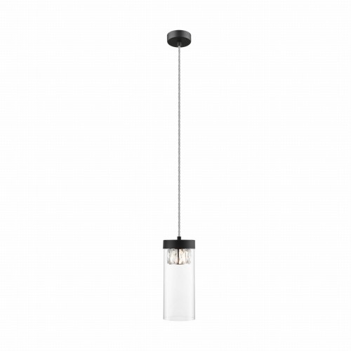 P0389-01D-P7AC GEM LAMPA WISZĄCA CZARNY MAT/MATT BLACK