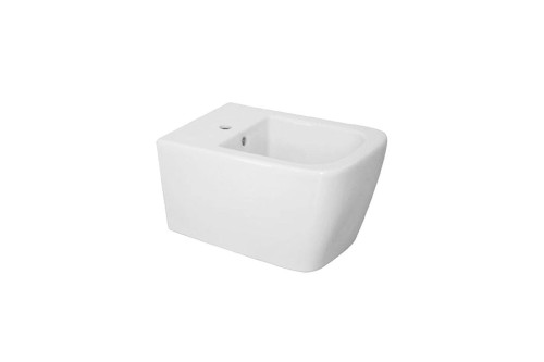 Excellent Quadra Bidet Wiszący Z Otw. Biały CESD.BDSQD E1-CESD.BDSQD