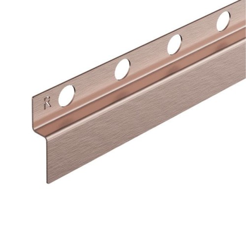 Balneo Listwa spadkowa przyścienna - Wall Stripe COPPER 120 cm PRAWA