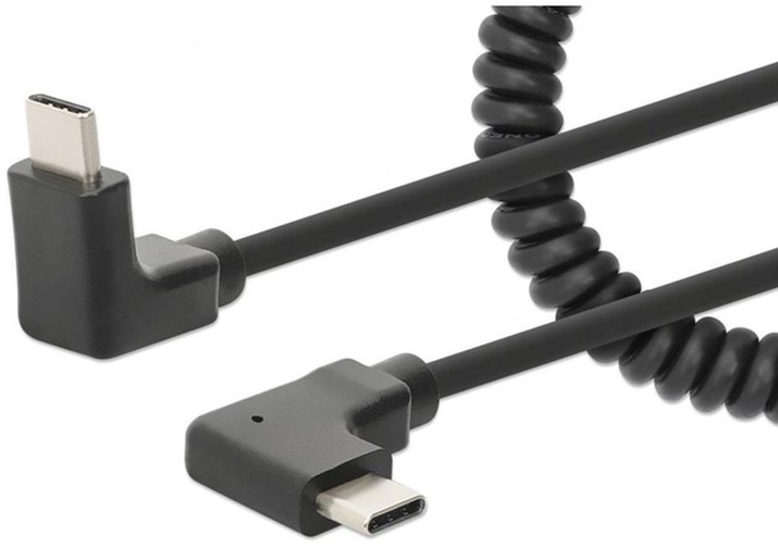 Zdjęcia - Kabel MANHATTAN  zasilający  USB-C 60W/3A do szybkiego bezpiecznego ładowani 