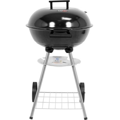 GRILL WĘGLOWY OKRĄGŁY Z POKROWCEM, RUSZT 41CM